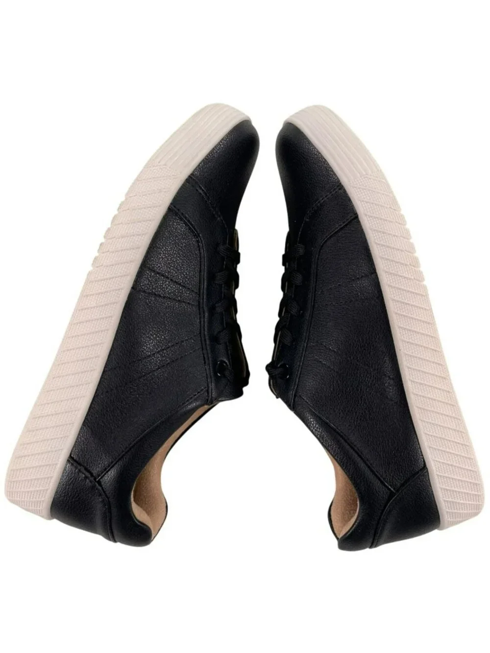Naturalizer Sport Neela Black/White Sneakers Casual Shoes Women's Size 9W NEW